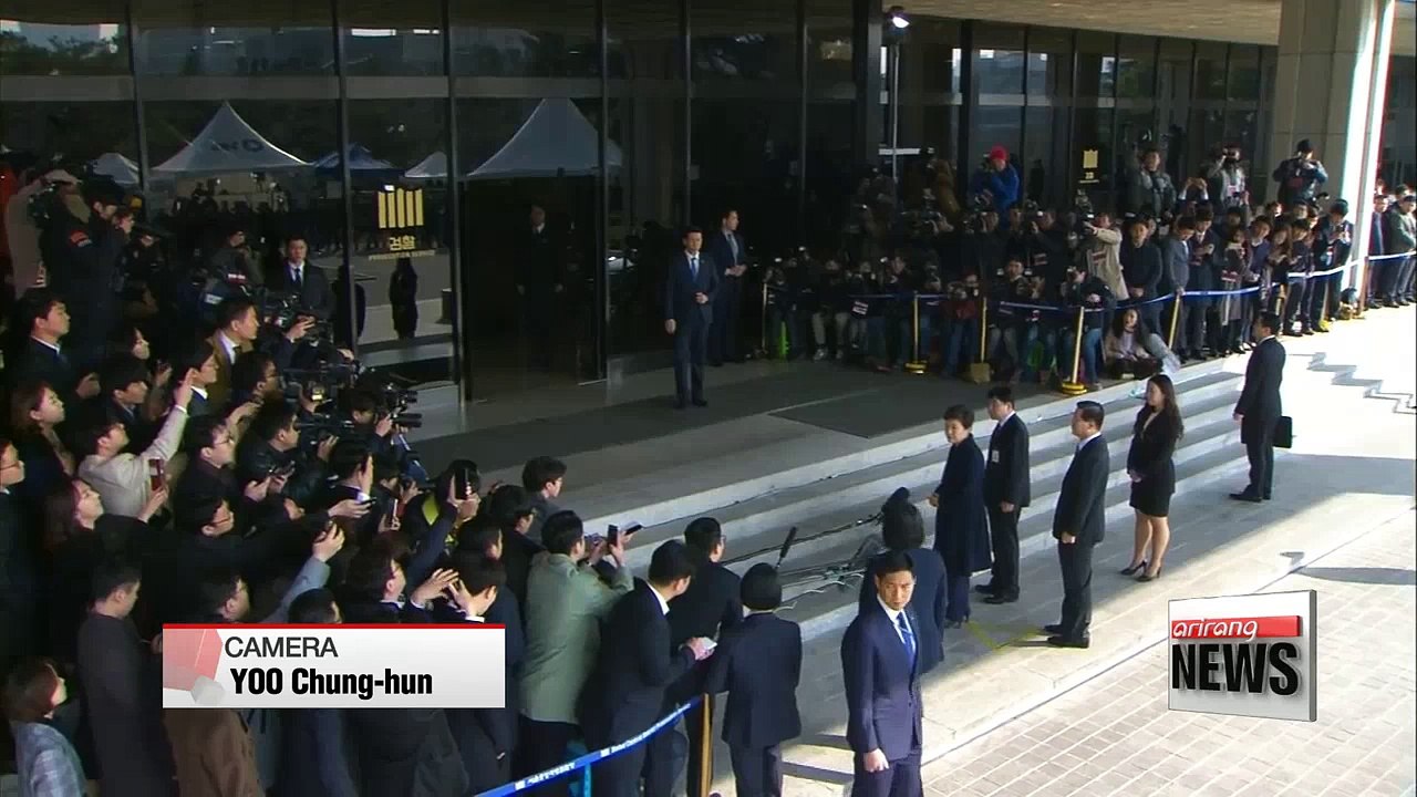 Prosecutors request arrest warrant for Park Geun-hye, warrant hearing on to be held Thursday