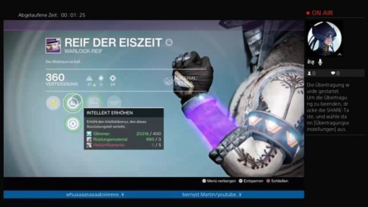 PS4-Live-Übertragung von bernyonp3
