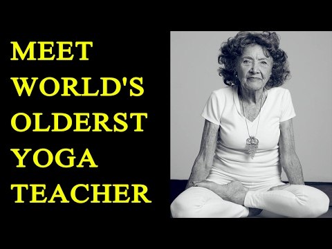 World's oldest yoga teacher who teaches at age of 98 years | Oneindia News