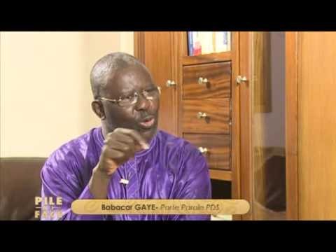 PILE OU FACE avec Babacar GAYE porte parole du PDS
