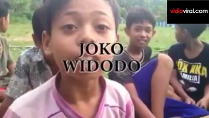 Bocah Lucu, Sebut Nama Presiden Bikin Ngakak