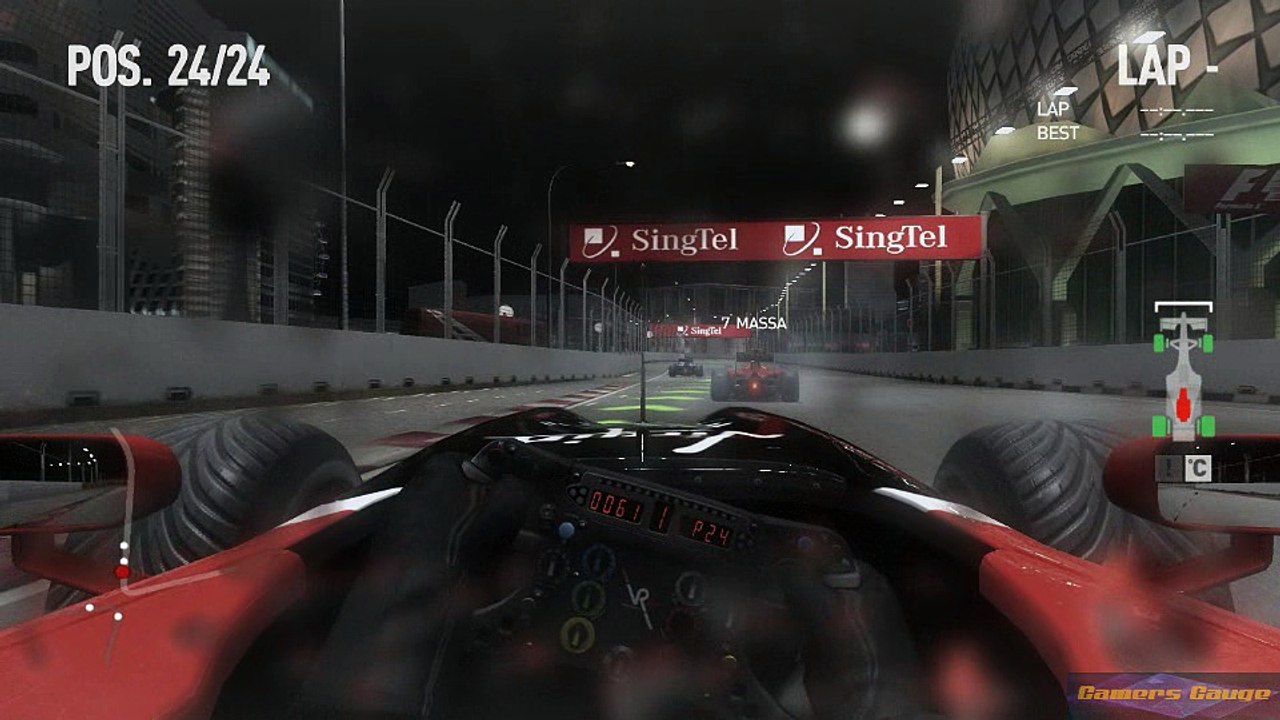 F1 2010 - #64b S1 R15 Marina Bay, qualifying, intermediate AI