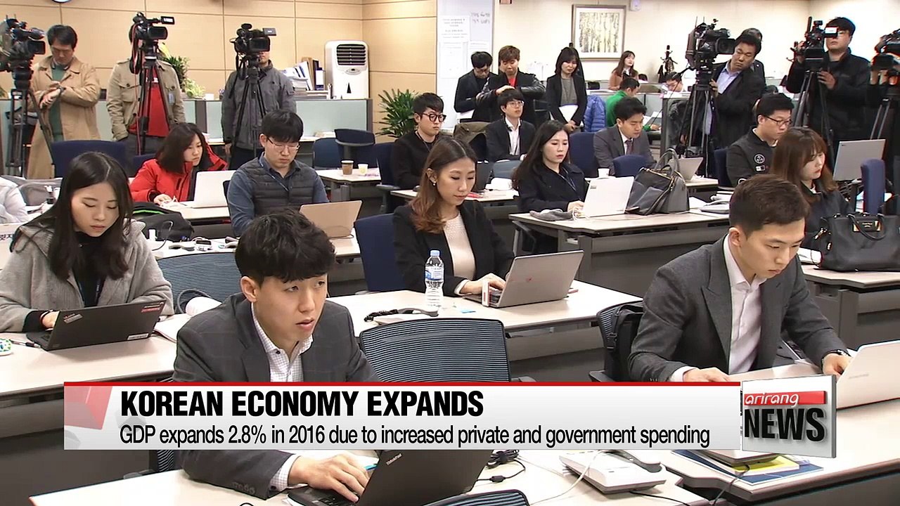 S. Korean economy grows 2.8% in 2016