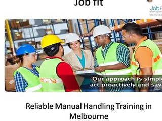 Manual Handling Risk Assessment - jobfit