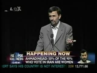 Pas d'homosexuels en Iran d'après Ahmadinejad