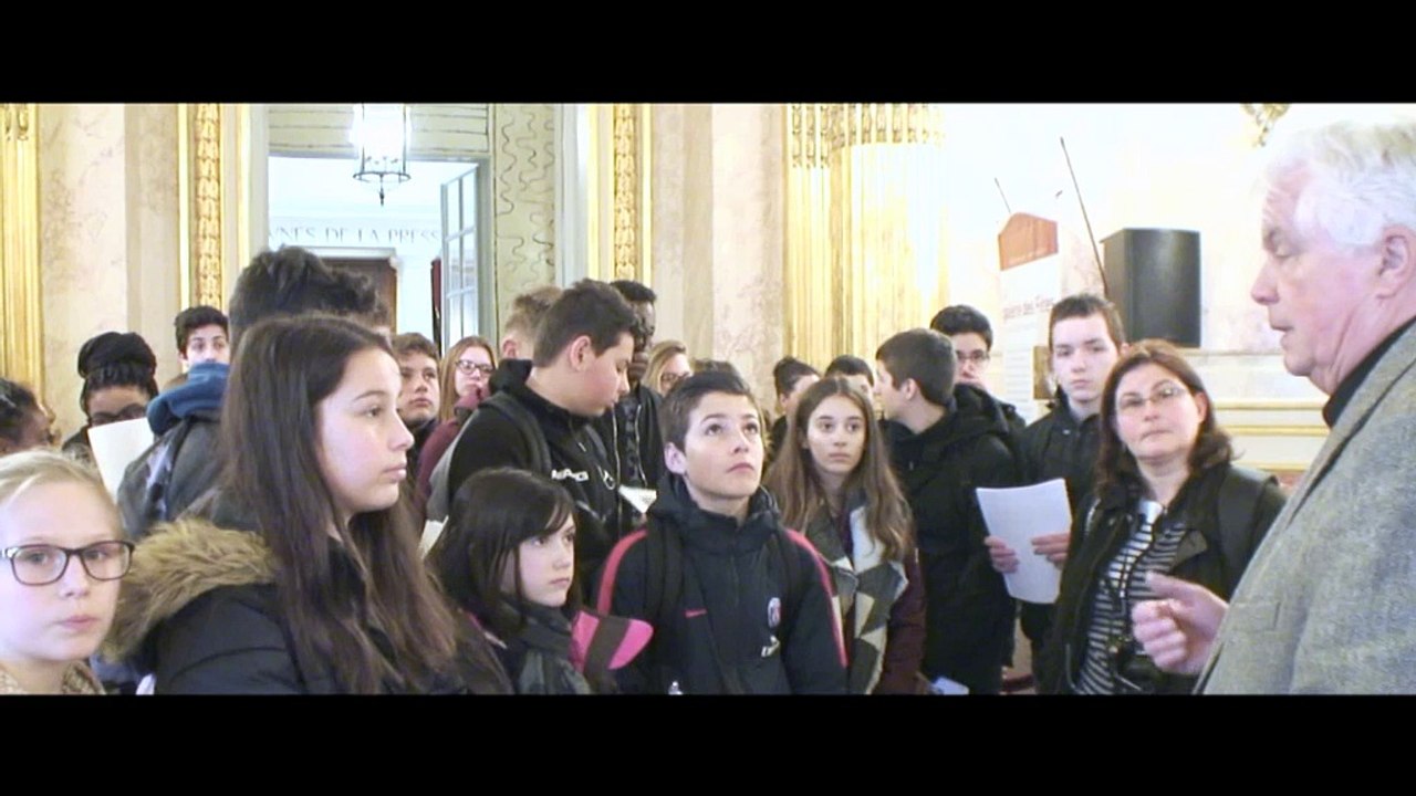 Venez visiter l 'Assemblée Nationale avec les collégiens de Neuilly-en-Thelle