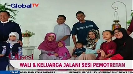 Wali Band dan Keluarga Jalani Sesi Pemotretan