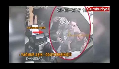 Emre Aşık'ın eşi veterinerde kavga çıkardı