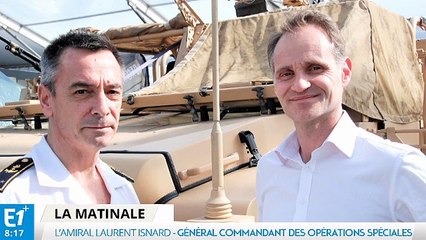 Amiral Laurent Isnard : "Daech est dans une spirale infernale qui est vouée à l'échec"