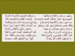 باب مخارج الحروف