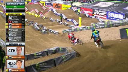 Monster Energy Supercross 2017 - Rd12 Detroit -  Full Event Part 4