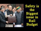 Budget 2017:  Rail safety to be a priority in Railway Budget | Oneindia News