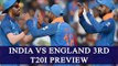 India vs England 3rd T20 Match Preview : Kohli–Morgan eye to clinch series after tie | Oneindia News