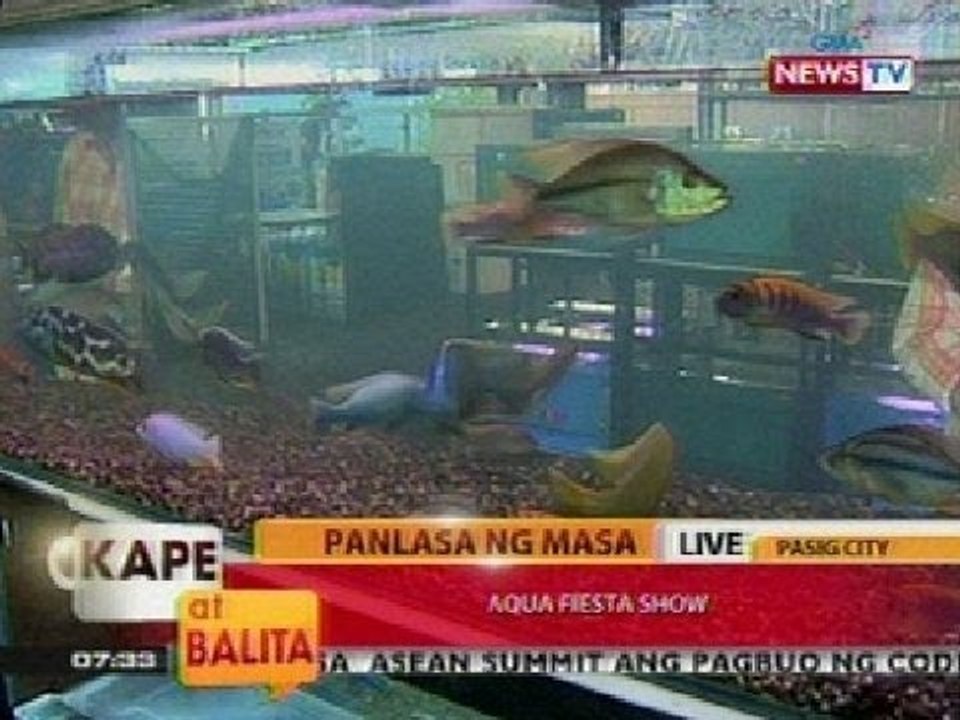 KB: Panlasa ng Masa: Aqua Fiesta show sa Pasig City