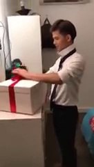 Super romantic romantic Christmas gift from the gay couple