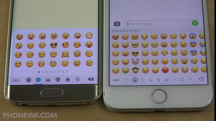 Which Emoji's are Best-! Samsung vs. Apple Emoji's and Smilies!