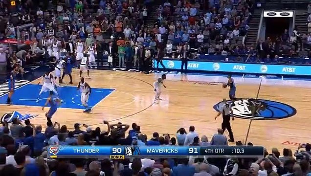 Le game winner de Russell Westbrook vs Dallas Mavs