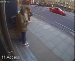 Guy on motorcycle steals 2 cellphones!!