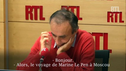 Éric Zemmour : "La rencontre Poutine-Le Pen avait tout d'un adoubement"