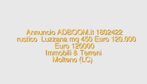 rustico  Luzzana mq 450 Euro 120.000