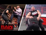 wwe raw  27 march 2017 highlights Goldberg lesner Triple H & Undertaker