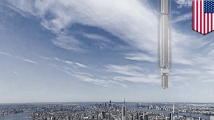 Amazing architecture: world’s first upside down skyscraper would hang from asteroid