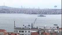 Türk Savaş Gemileri İstanbul Boğazı’nda