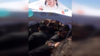 Cumhurbaşkanı Erdoğan "Hayır" Çadırına Girdi