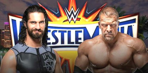 Triple H vs Seth Rollins en WretleMania 33 - Tráiler del combate