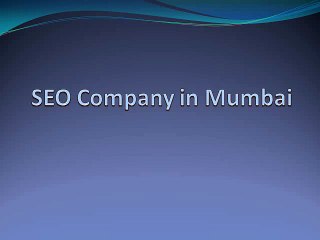 SEO Company in Mumbai