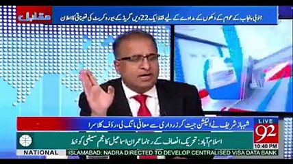 Rauf Kalasar Bashing on Nwaz Sharif