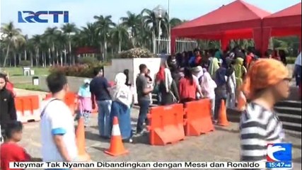 Monas Menjadi Tujuan Wisata Liburan Nyepi