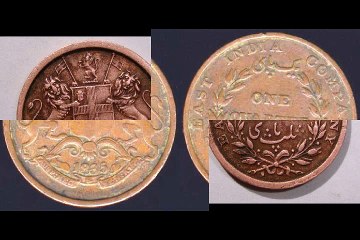 Anna coins in East India Company