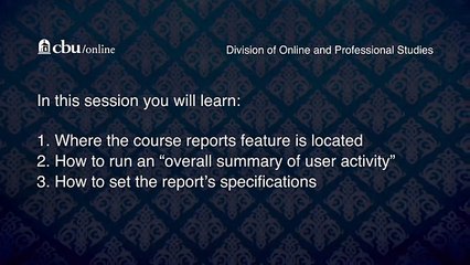 Learn How to Create an Attendance Report in Blackboard