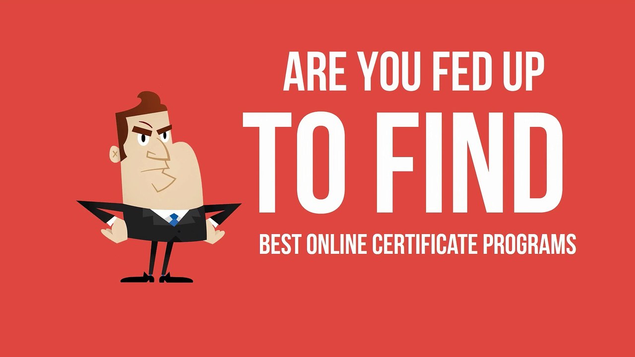 Online Certificate Programs