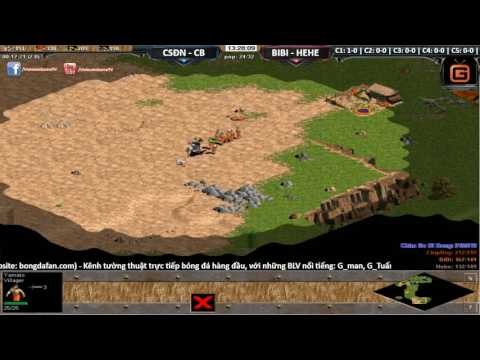 Aoe CSDN Chim Sẻ Đi Nắng, Chipboy vs BiBi, HeHe trận 4(18/1/2017)