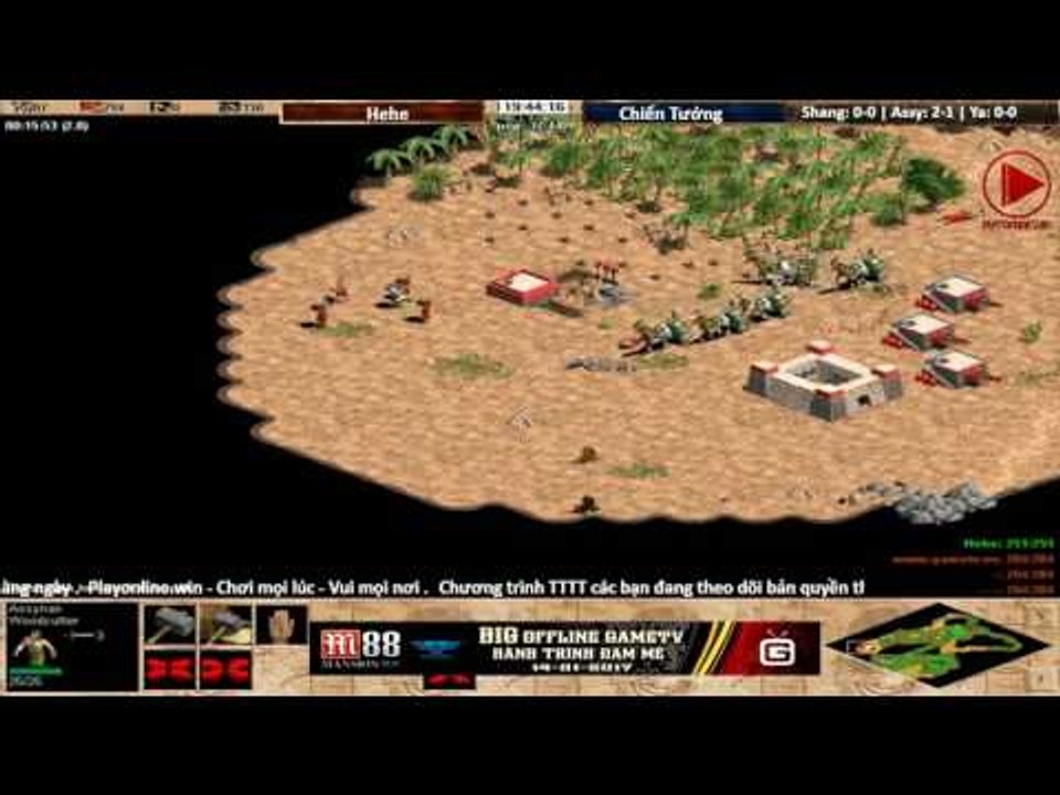 Aoe CSDN Assyrian HeHe vs Chiến Tướng trận 4(17/1/2017)