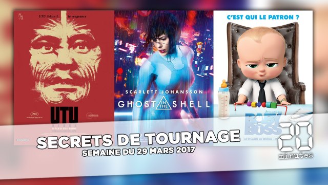 Secrets de tournage: Découvrez un nourrisson pas comme les autres, une androïde sexy et un rebelle maori au ciné...