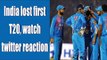 England beats India in first T20: Here's how twitter reactes | Oneindia News