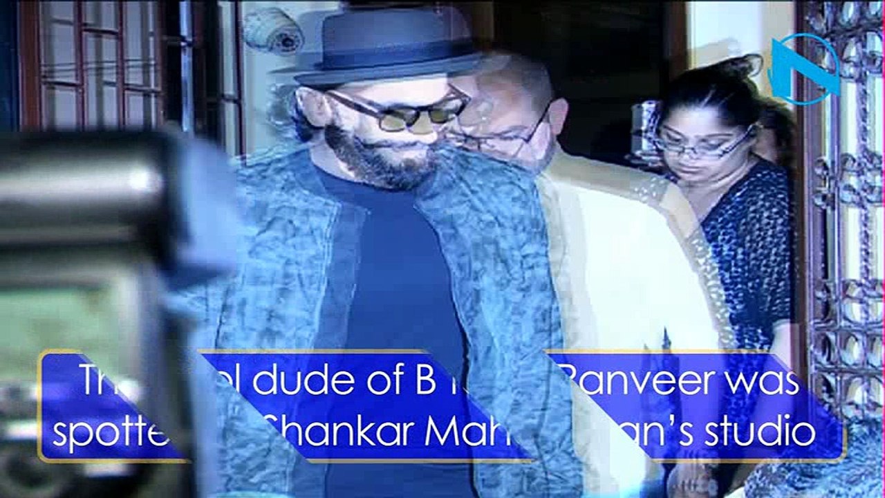 Here’s what Ranveer Singh did at Shankar Mahadevan Studios with fans 2