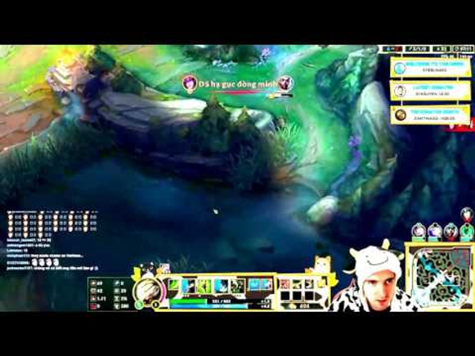 Cowsep Stream Server Vietnam Day 1 #LOL SHUFF MONTAGE