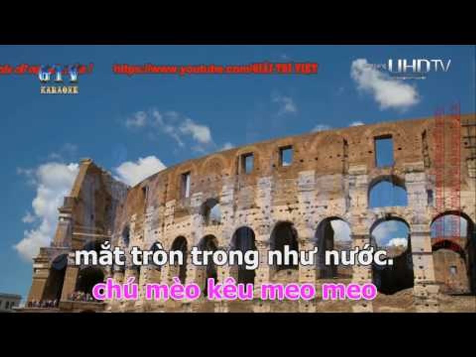 [ KARAOKE   ] Ai Cũng Yêu Chú Mèo