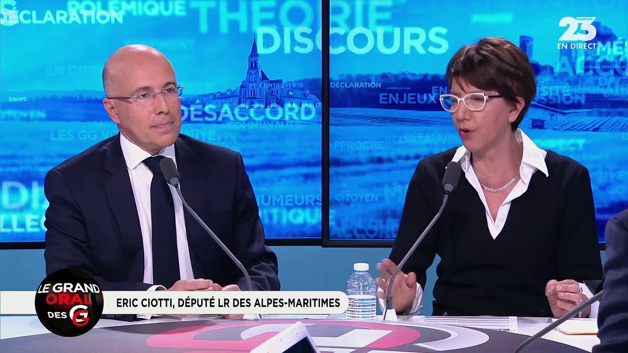 Eric Ciotti était l'invité des Grandes Gueules sur RMC