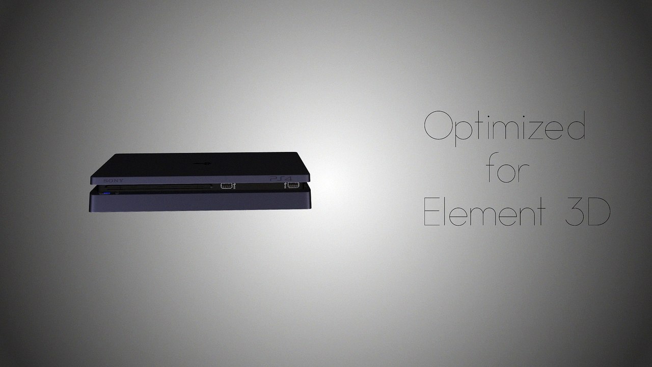Sony PlayStation 4 Slim for Element 3D