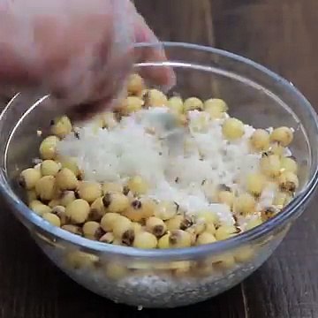 Cách nấu xôi dừa cực thơm ngon