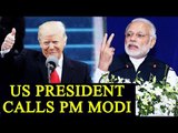 Donald Trump calls PM Modi, says India a true friend |Oneindia News
