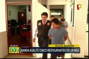 VES: cae banda que asaltó cinco restaurantes en un mes
