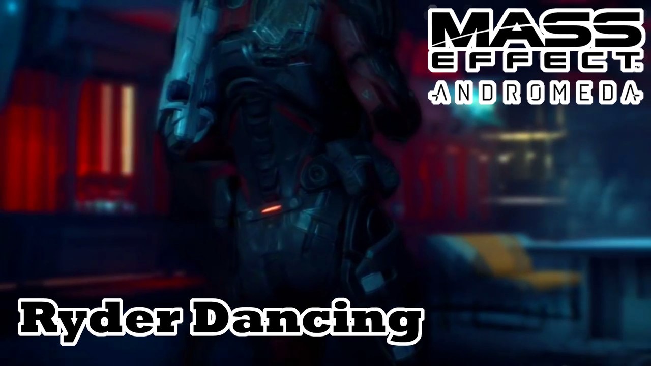 Mass Effect: Andromeda - Ryder dancing