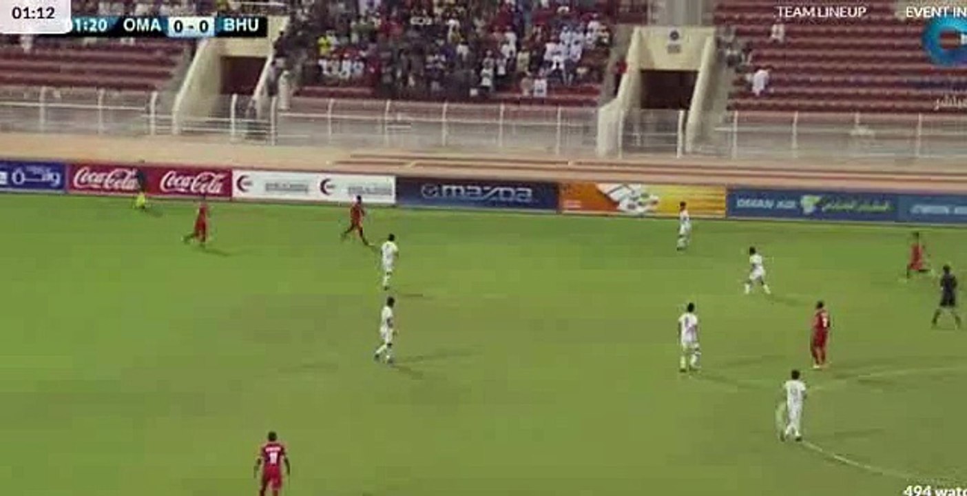 Goal HD - Oman 1-0 Bhutan 28.03.2017