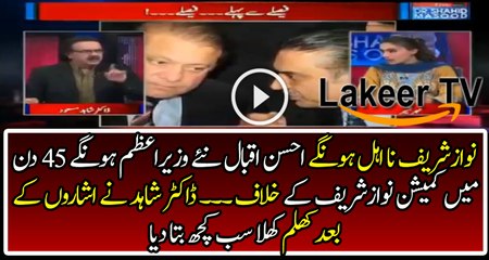 Dr Shahid Masood is Indicating the Short Panama Verdict